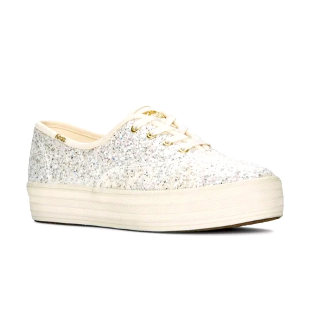 Keds Glitter Platform Sneakers